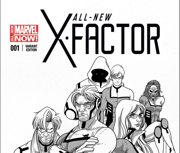 ALL-NEW X-FACTOR 1 LARROCA SKETCH VARIANT (ANMN, WITH DIGITAL CODE)