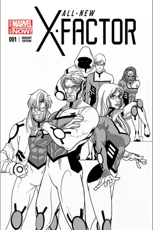 All-New X-Factor (2014) #1 (Larroca Sketch Variant)