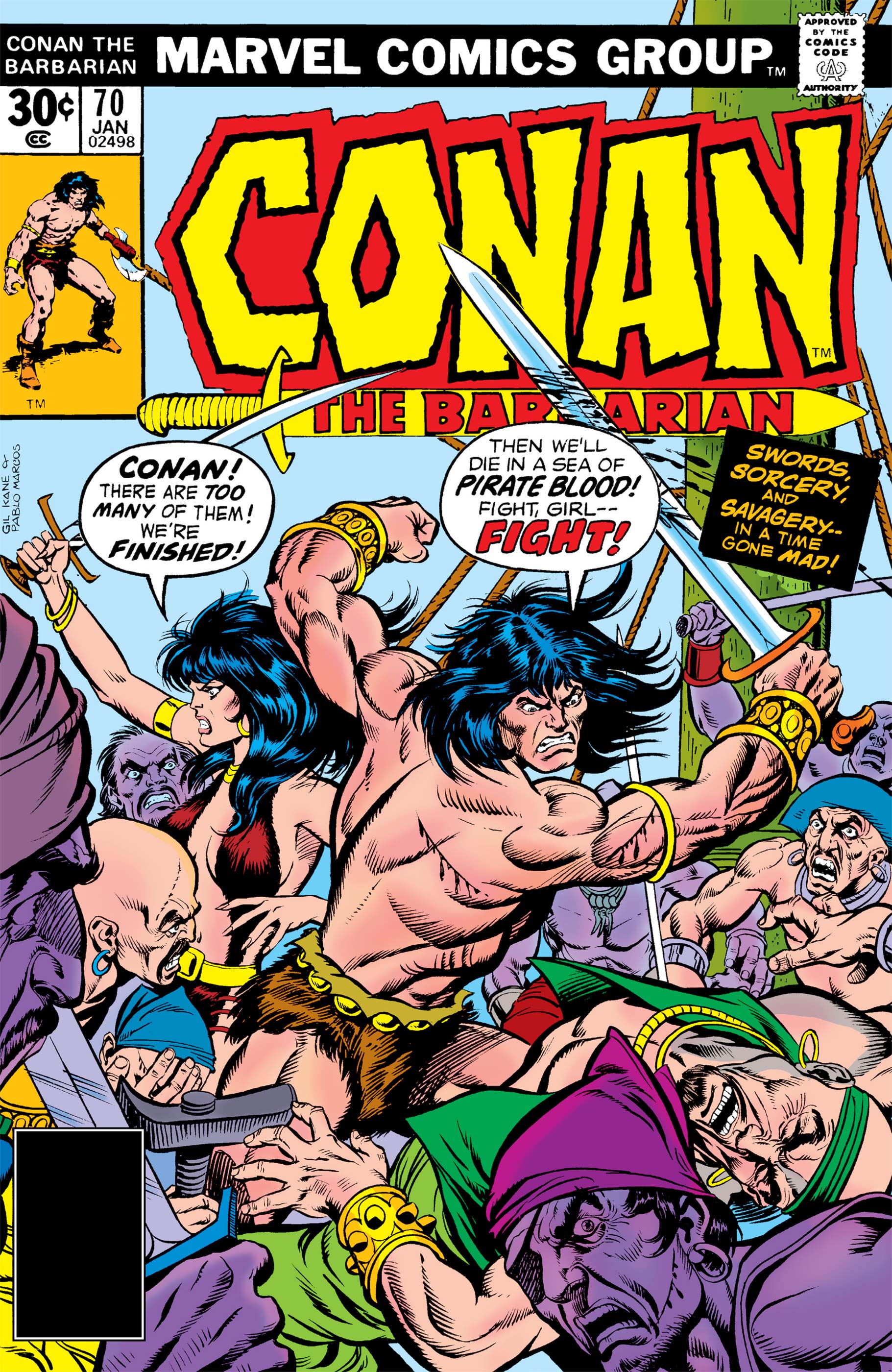 Conan the Barbarian (1970) #70