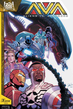 Aliens Vs. Avengers (2024) #3 (Variant)