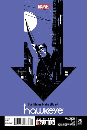 Hawkeye (2012) #6 (3rd Printing Variant)