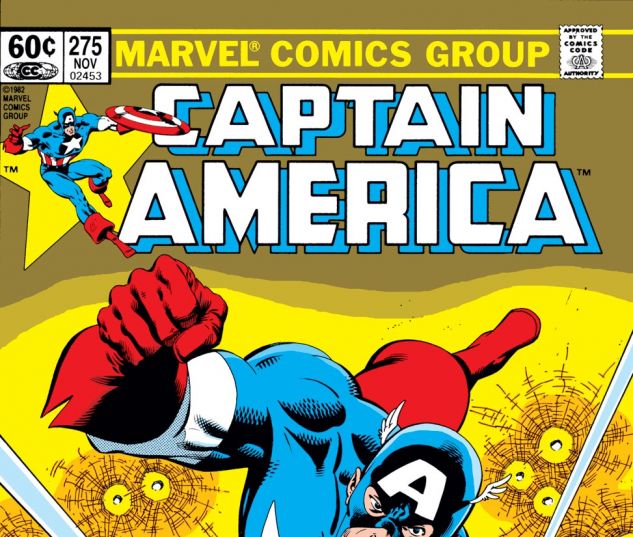 Captain America (1968) #275 Cover