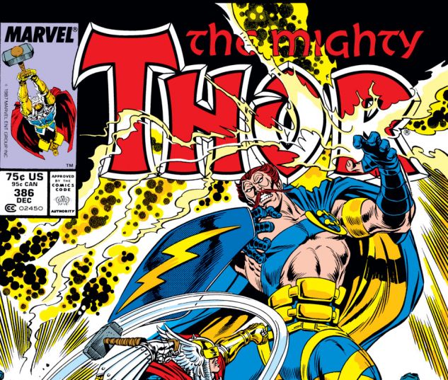 Thor (1966) #386 Cover