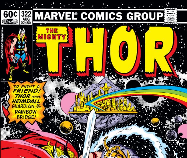 Thor (1966) #322 Cover