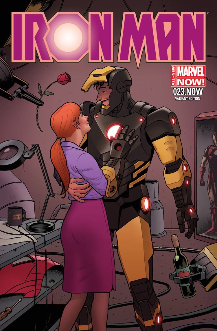 Iron Man (2012) #23 (Quinones Variant)
