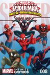 cover from Marvel Universe Ultimate Spider-Man: Spider-Verse Infinite Comic (2018) #8