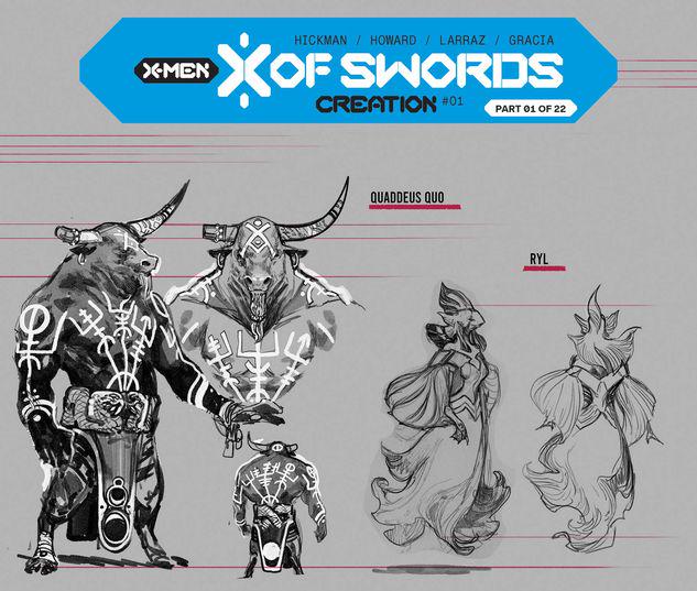 X OF SWORDS: CREATION 1 LARRAZ DESIGN VARIANT #1