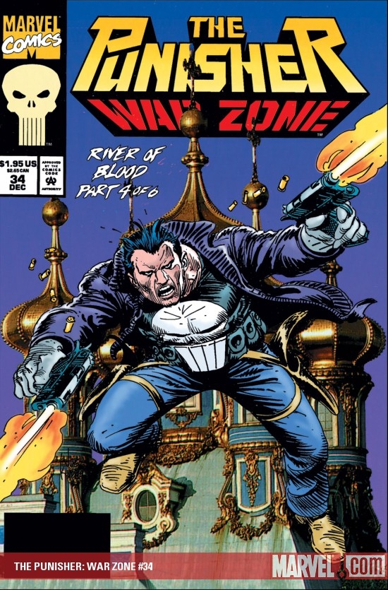 The Punisher War Zone 64 Page Annual Vol. 1 No. 1 1993 Marvel -  Israel