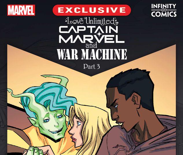 Love Unlimited: Captain Marvel & War Machine Infinity Comic #57