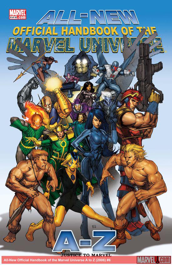 その他 WELCOME TO THE OTACK UNIVERSE All-New Official Handbook Of The Marvel Universe A To Z (2006) #6