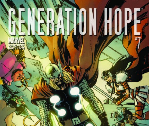 Generation Hope (2010) #7, THOR HOLLYWOOD VARIANT
