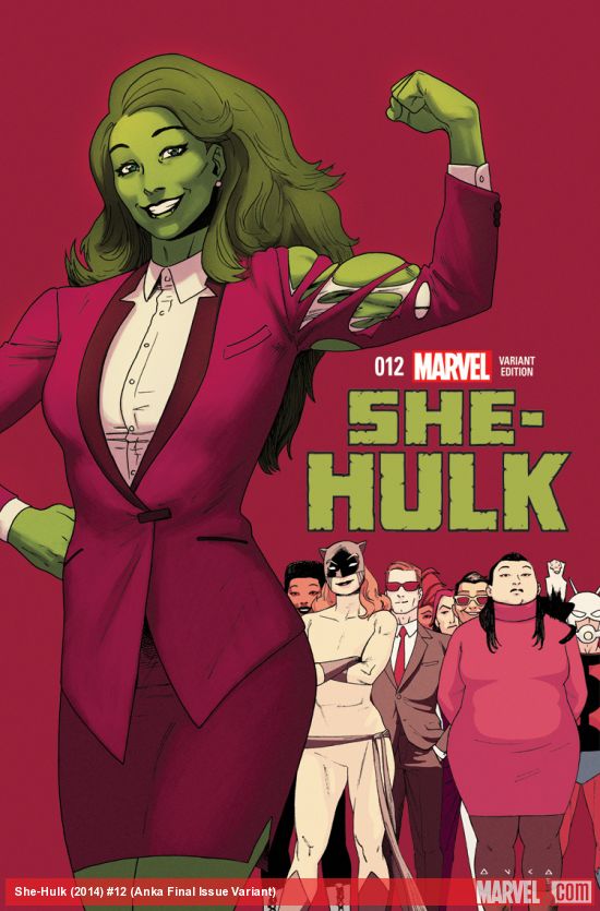 She-Hulk (2014) #12 (Anka Final Issue Variant)