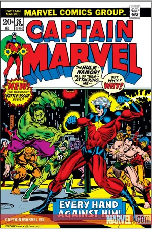 Captain Marvel (1968) #25
