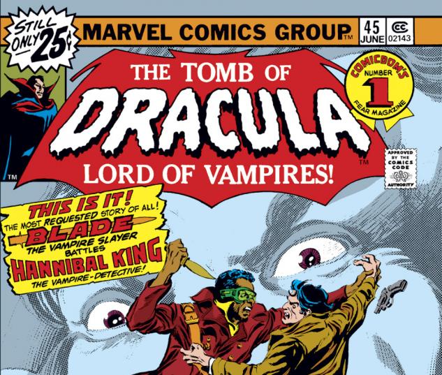 Tomb of Dracula (1972) #45 Cover