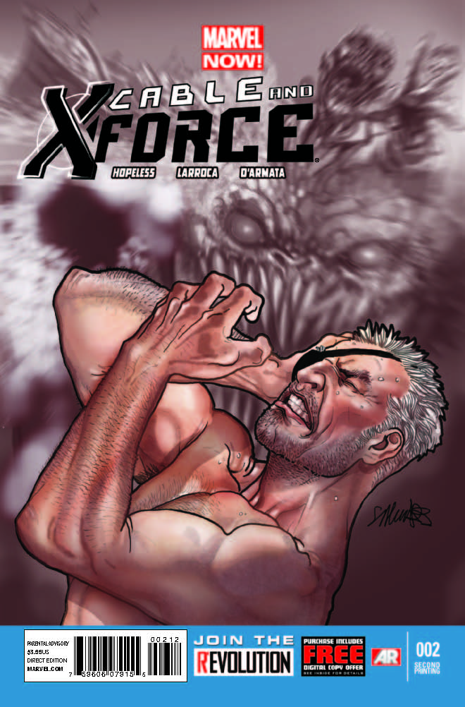 Cable and X-Force (2012) #2 (2nd Printing Variant)