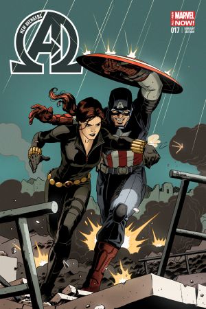 New Avengers #17  (RIVERA CAPTAIN AMERICA TEAM-UP VARIANT )