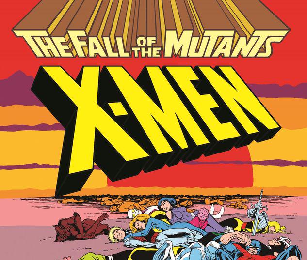 X-MEN: FALL OF THE MUTANTS OMNIBUS HC DAVIS COVER [NEW PRINTING] #1