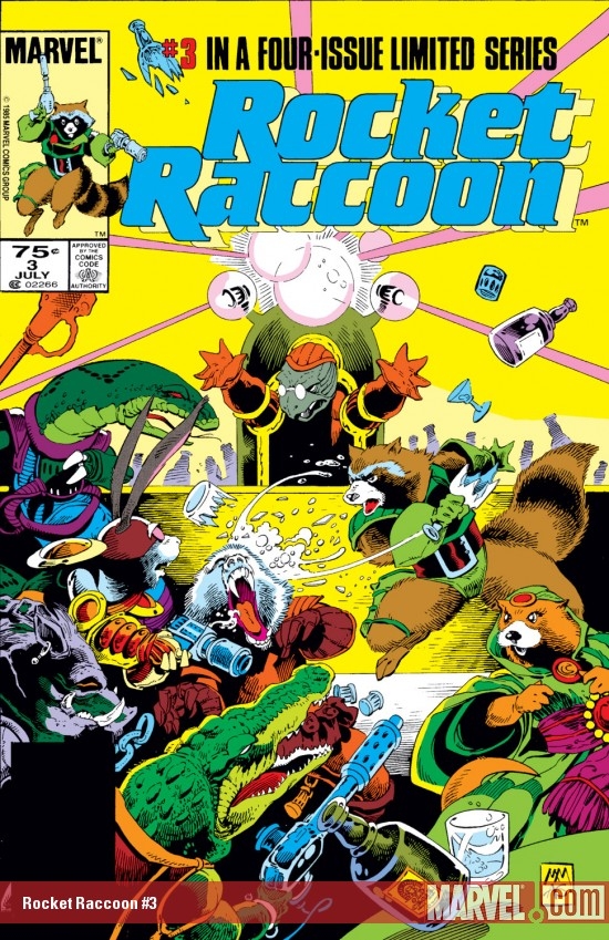 Rocket Raccoon (1985) #3