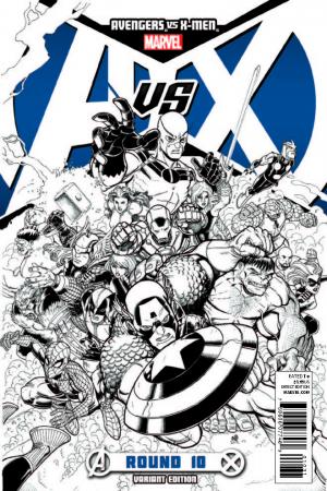 Avengers Vs. X-Men #10  (Bradshaw Sketch Variant)
