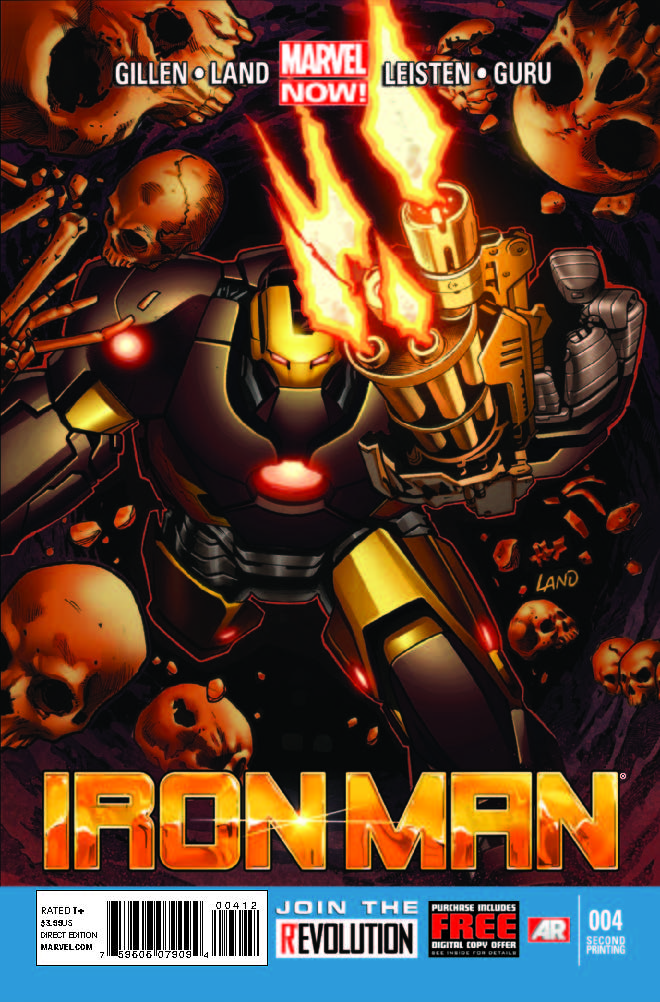 Iron Man (2012) #4 (2nd Printing Variant)