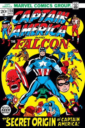 Captain America #155 