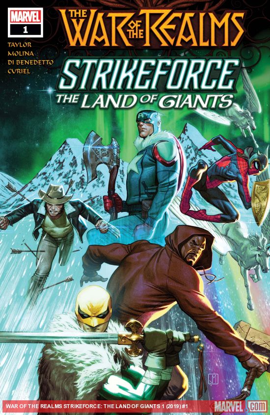 War of the Realms Strikeforce: The Land of Giants (2019) #1