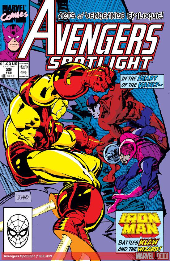 Avengers Spotlight (1989) #29