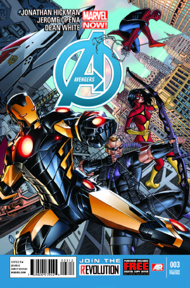 Avengers (2012) #3 (2nd Printing Variant)