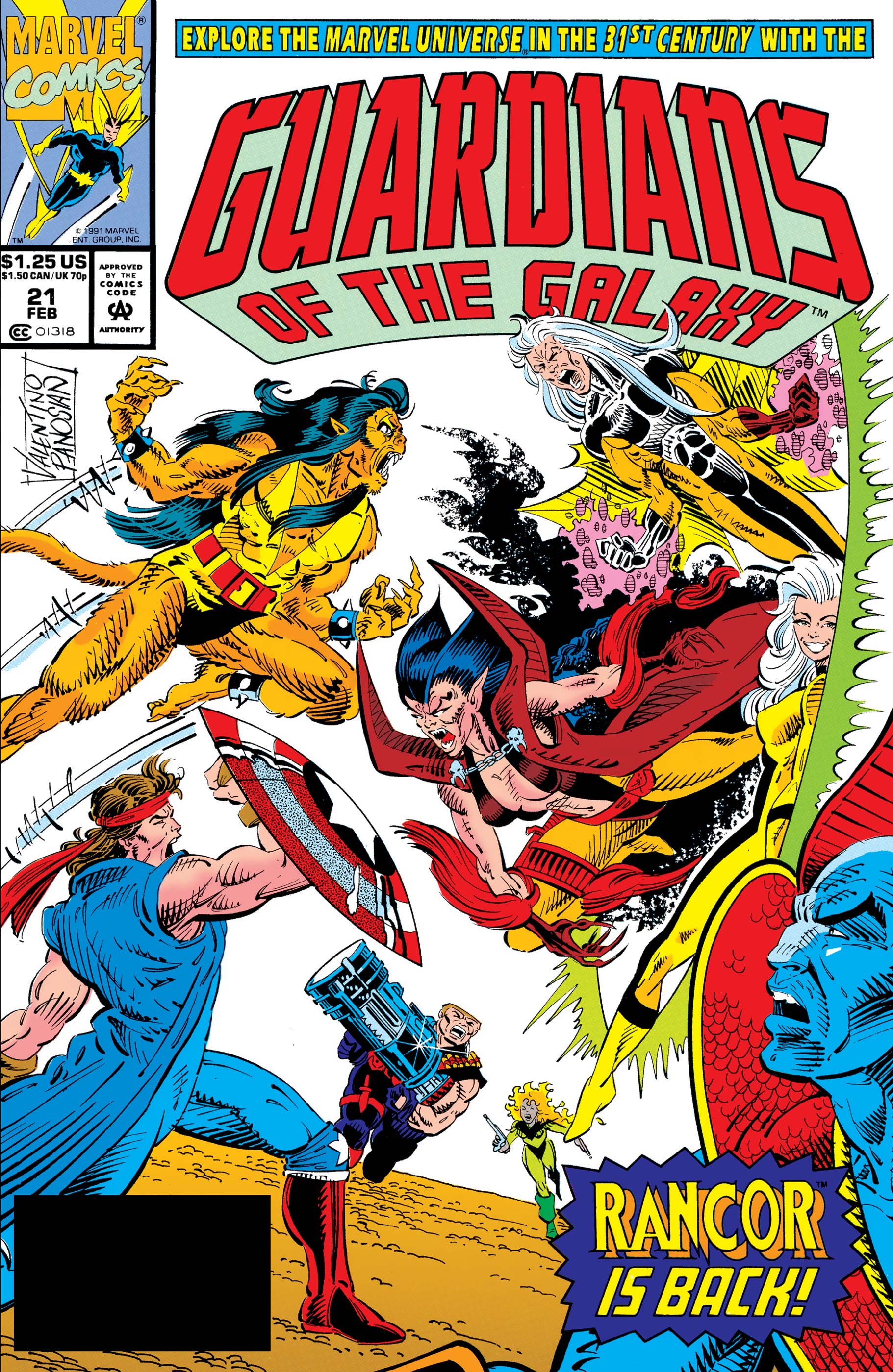 Guardians of the Galaxy (1990) #21