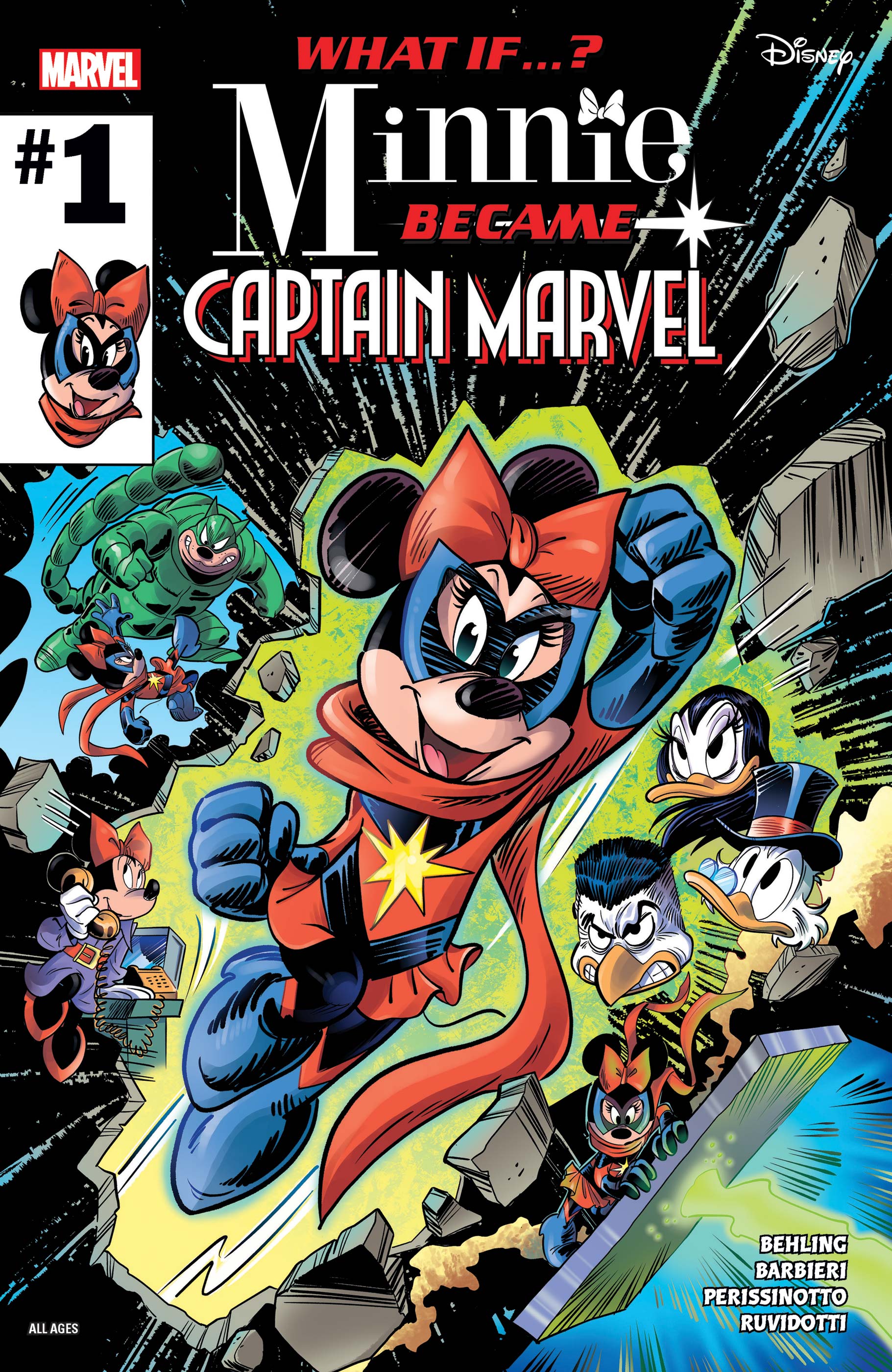 MARVEL & DISNEY: WHAT IF…? MINNIE BECAME CAPTAIN MARVEL (2025) #1