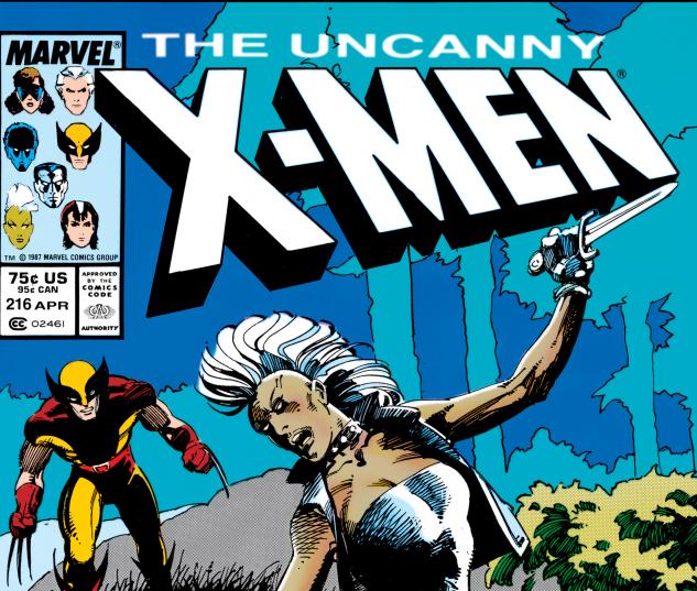 Uncanny X-Men (1963) #216 Cover